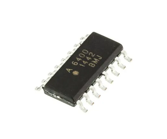 63-4973-62 Broadcom, ACSL-6400-00TE DC Input Logic Gate Output Quad Optocoupler, Surface Mount, 16-Pin SOIC ACSL-6400-00TE