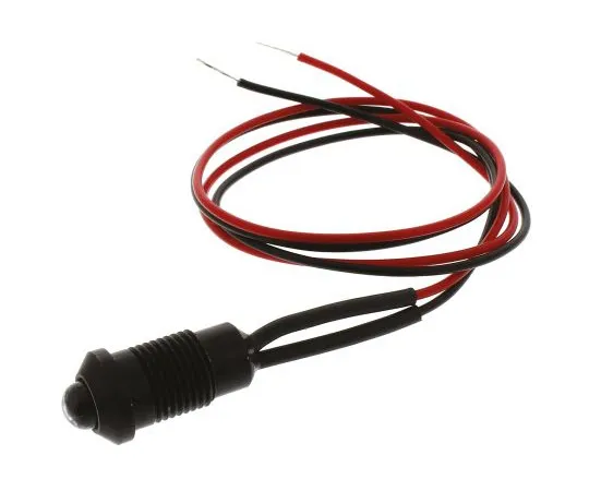63-5052-57 Oxley IP67 Panel Mount LED Indicator, 12 V ac - Colour(s):Red OXL/CLH/80/P/12AC/FL30/AlGaAs Red
