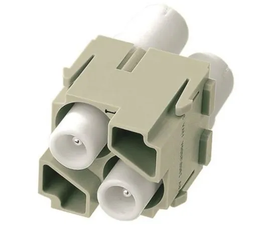 63-5142-84 Han-Modular 0914 Series Crimp Module, Male, 2 Way, 16A, 5 kV 9140023021