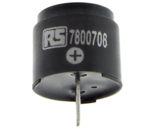 63-5094-34 RS 15V dc PCB Mount Magnetic Buzzer, 85dB Continuous 780-0706