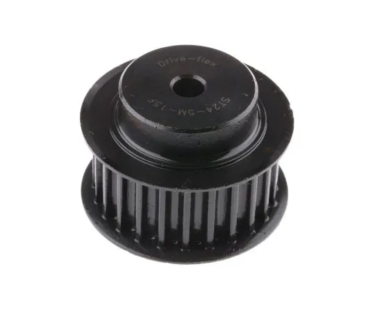 63-6572-87 RS PRO Timing Belt Pulley, Steel 15mm Belt Width x 5mm Pitch, 24 Tooth 183-114