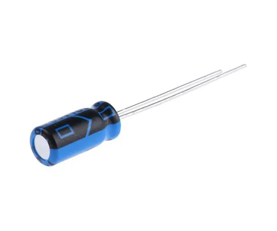 63-4958-60 Vishay 10μF 63V dc Aluminium Electrolytic Capacitor, Through Hole 5 (Dia.) x 11mm +85°C 5mm 2mm MAL203858109E3