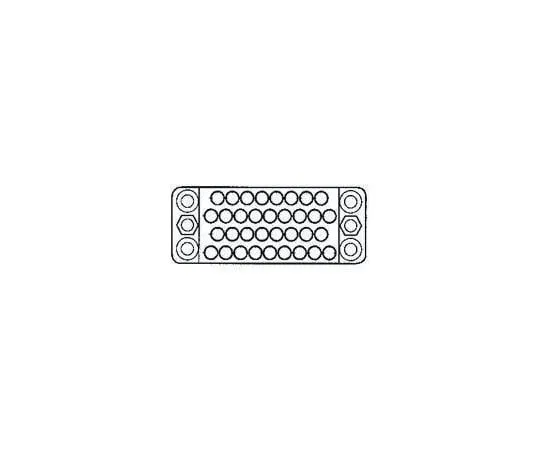 63-4949-22 TE Connectivity M Male Connector Housing, 3.81mm Pitch, 50 Way, 4 Row 201358-1