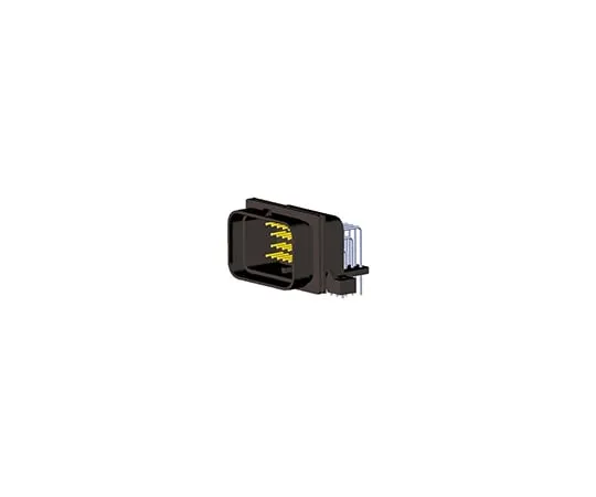 63-5018-11 TE Connectivity SUPERSEAL Series, 4 Row 34 Way Through Hole Socket Wire to Board Connector, with Solder Termination 6437288-1