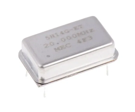 63-5082-01 MERCURY, 20 MHz Clock Oscillator, ±50ppm HCMOS, TTL, 14-Pin PDIP 5H14ET-20.000 5H14ET-20.000