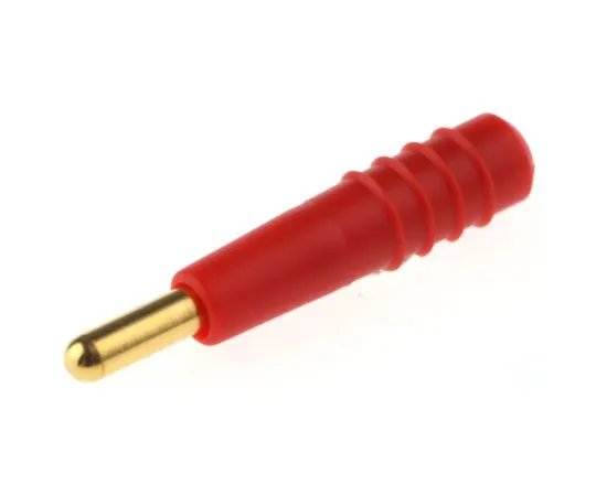 63-5077-12 Red Plug Banana Plug Solder 30 V ac, 60 V dc 22.2609-22