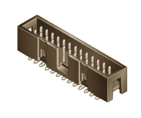 63-4939-01 Amphenol FCI Quickie, 14 Way, 2 Row, Straight PCB Header 72454-014LF