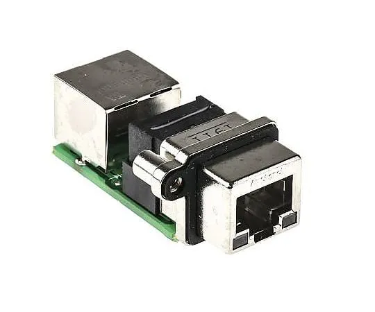 63-5027-04 Amphenol MRJ Series, Female to Female Cat5e RJ45 Connector MRJ578001