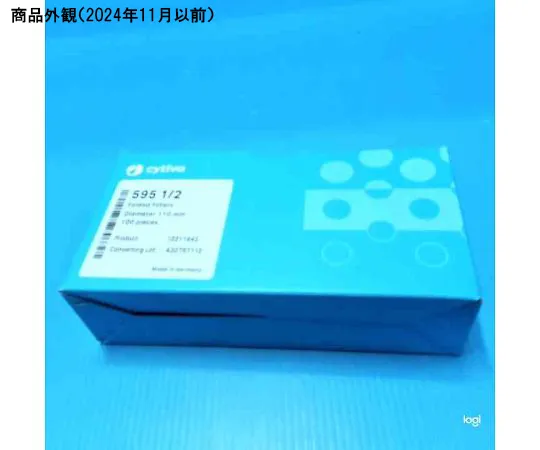 62-6169-42 Folded Filter Paper (Grade 595 1/2 110 mm) 1 Pack (100 Sheets) 10311643