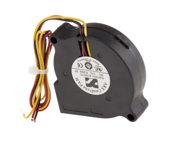 63-5102-27 ARX Centrifugal Fan 51 x 51 x 15mm, 6.97m³/h, 12 V dc DC (CeraDyna Series) FW1251-A1051C2AL