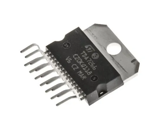63-4961-15 TDA7266 STMicroelectronics, Audio Amplifier, 15-Pin MULTIWATT V TDA7266
