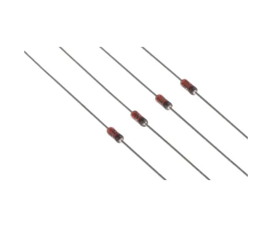 63-4977-08 Vishay, 6.2V Zener Diode 6% 500 mW Through Hole 2-Pin DO-35 BZX55C6V2-TAP