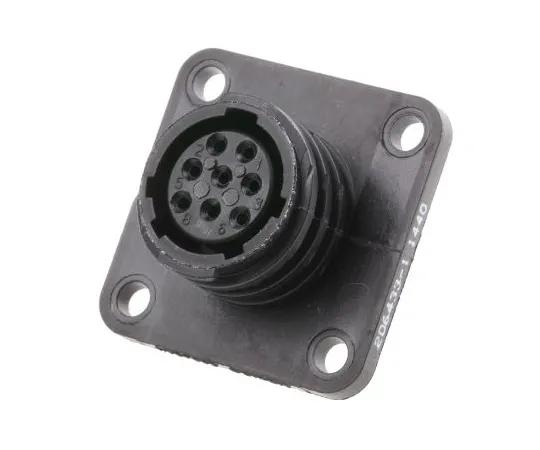 63-4948-37 TE Connectivity CPC Series 2 Series Panel Mount Connector, 8 contacts Socket 206433-1
