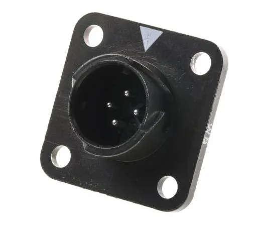 63-5009-10 Hirose HR34B Series Miniature Panel Mount Connector, 4 contacts Socket HR34B-12WRB-4P