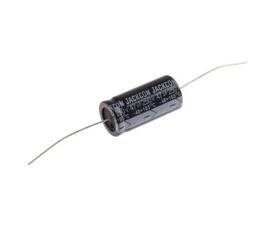 63-4990-07 RS PRO 47μF 250V dc Aluminium Electrolytic Capacitor, Through Hole 16 (Dia.) x 33mm +105°C 16mm 33mm 707-6528