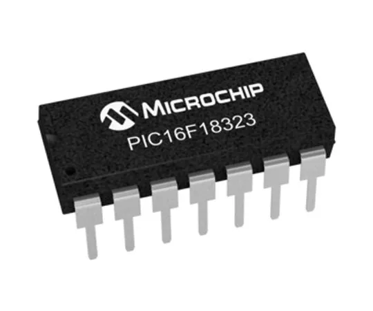 63-5178-26 Microchip PIC16F18323-I/P, 8bit PIC Microcontroller, 32MHz, 3.5 kB Flash, 14-Pin PDIP PIC16F18323-I/P