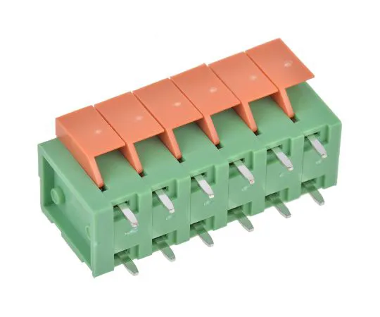 63-5134-23 TE Connectivity Buchanan, 6 Way PCB Terminal Strip 1776260-6