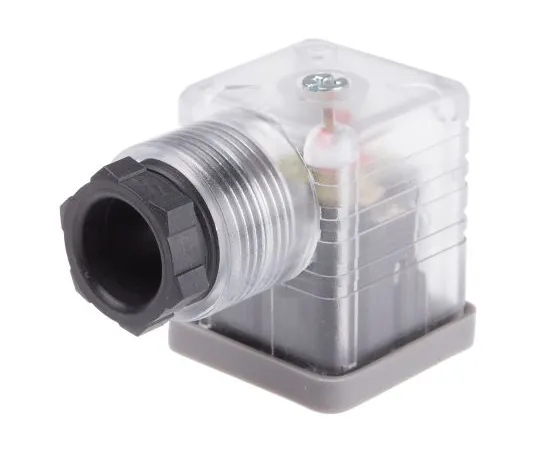 63-5165-47 RS PRO 3P+E DIN 43650 A, Female Solenoid Connector, 24 V dc Voltage 896-2123