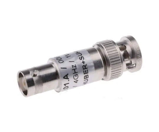 63-5011-04 50Ω RF Attenuator BNC Connector BNC Plug to BNC Socket 1 dB, 30 dB, Operating Frequency 4GHz 6830.01.A