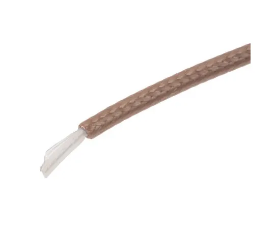63-5172-77 RS PRO Brown Unterminated to Unterminated RG316 Coaxial Cable, 50 Ω 2.55mm OD 906-0641