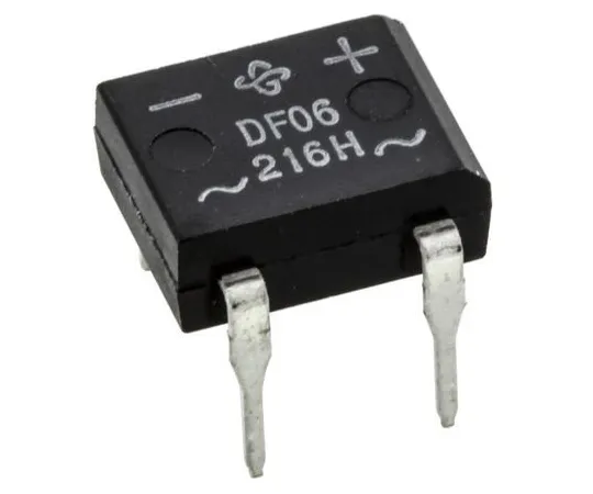 63-5180-42 Vishay DF06M-E3/45, Bridge Rectifier, 1A 600V, 4-Pin DF-M DF06M-E3/45