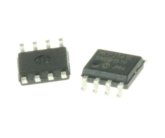 63-5113-35 Microchip, CAN Transceiver 1Mbps 1-Channel IEC 61000-4-2, 8-Pin SOIC MCP2561-E/SN