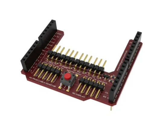 63-5142-22 4D Systems LCD Display Adapter Board for Arduino - 4D-Arduino-Adaptor-Shield-II 4D-Arduino-Adaptor-Shield-II