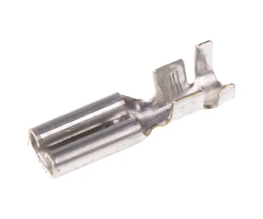 63-5013-98 TE Connectivity FASTON .110 Series Crimp Receptacle, 2.79 x 0.5mm, 0.5mm² to 1.5mm², 20AWG to 15AWG, Tin Plated 180437-2