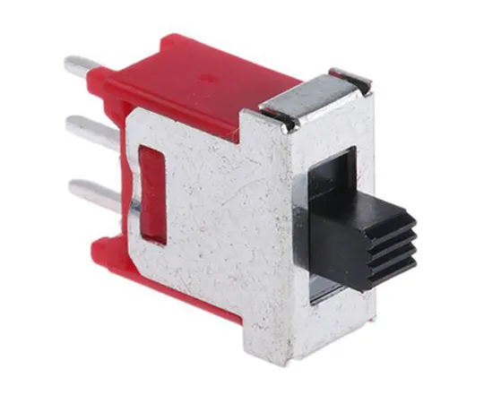 63-5036-26 PCB Slide Switch Single Pole Double Throw (SPDT) On-Off-On 3 A @ 120 V ac Top 734-7268