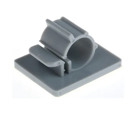 63-5130-21 RS PRO Cable Clip Grey Self Adhesive Nylon Cable Clamp, 10mm Max. Bundle 817-8978
