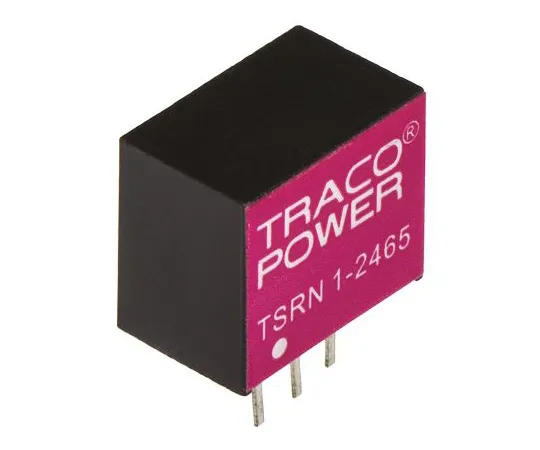 63-5064-34 TRACOPOWER Switching Regulator, 8 → 29 V dc, 8 → 42 V dc Input, ±6.5V dc Output, 1 A, 300 mA TSRN 1-2465