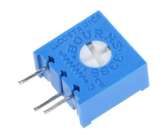 63-4969-54 Bourns 1 Gang Trimmer Cermet Potentiometer, 5kΩ, ±10%, 0.5W, Linear 3386V-1-502LF 3386V-1-502LF
