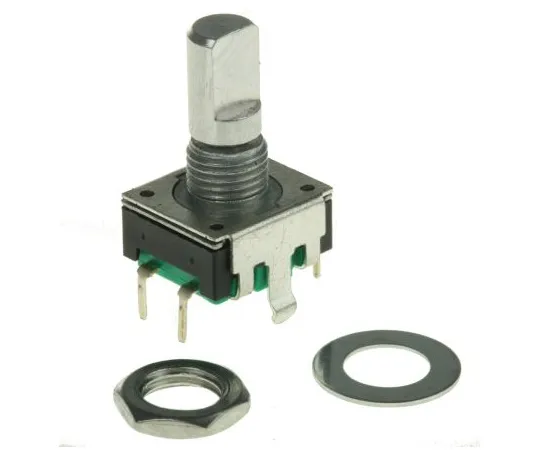 63-5095-75 Bourns 12 Pulse Incremental Mechanical Rotary Encoder with a 6 mm Flat Shaft, Through Hole PEC11R-4215F-S0012