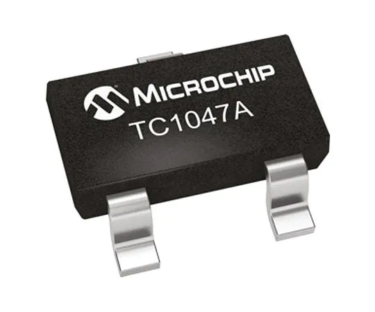 63-5039-61 Microchip TC1047AVNBTR, Voltage Temperature Sensor -40 → +125 °C ±2°C Analogue, 3-Pin SOT-23B TC1047AVNBTR