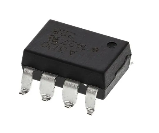 63-5181-13 Broadcom, HCPL-3120-300E DC Input Transistor Output Optocoupler, Surface Mount, 8-Pin DIP HCPL-3120-300E