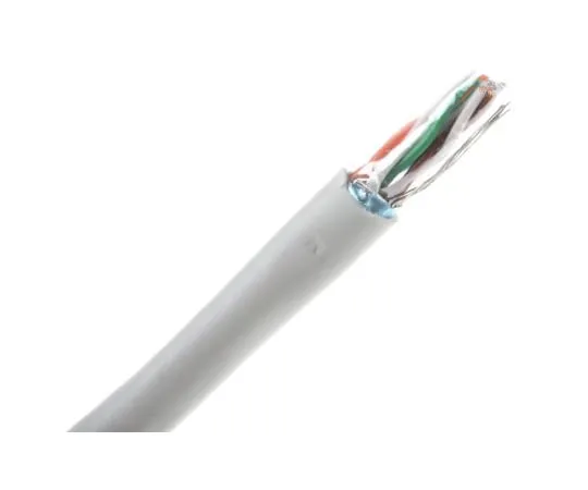 63-6550-10 CAE Multimedia Connect Grey PVC Cat5e Cable F/UTP, 100m Unterminated/Unterminated SGBP41
