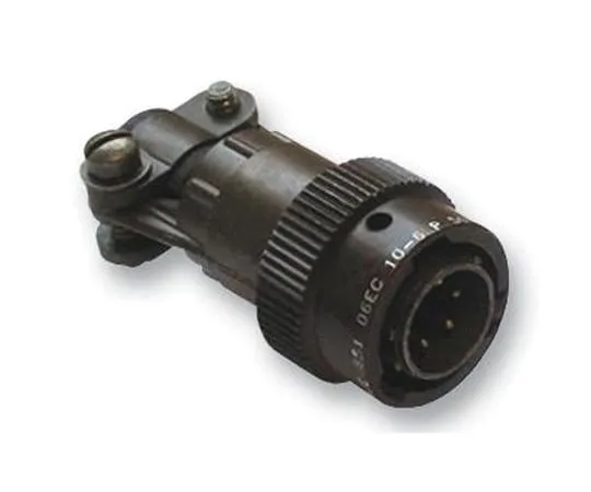 63-4963-17 Souriau 851 Series, 6 Way Cable Mount MIL Spec Circular Connector Plug, Pin Contacts,Shell Size 10, Bayonet Coupling, 85106EC106P50