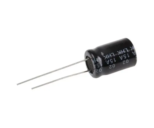 63-4998-25 RS PRO 470μF 35V dc Aluminium Electrolytic Capacitor, Through Hole 10 (Dia.) x 15mm +105°C 10mm 5mm 15mm 711-1292