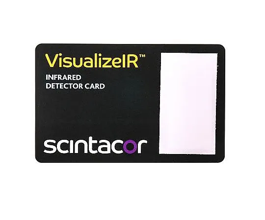 63-5171-84 Scintacor 433111, Visualize IR Series IR Laser Alignment Card 433111