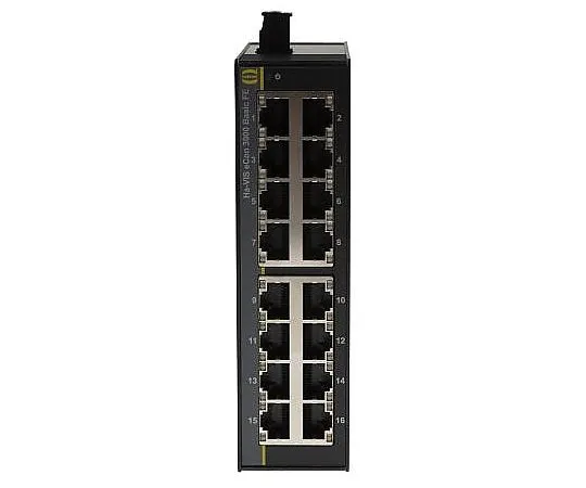 63-5175-42 HARTING 16 RJ45 port DIN Rail Mount Unmanaged Ethernet Switch, 10/100Mbit/s 24030160010