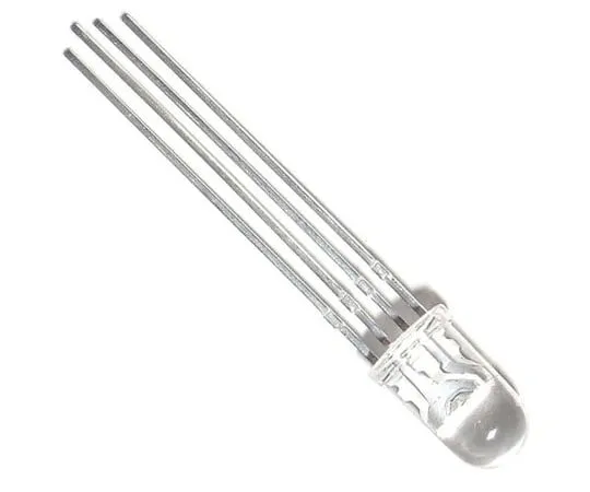 63-5151-35 2.5 V, 4 V RGB LED 5mm Through Hole, Kingbright L-154A4SUREQBFZGEC L-154A4SUREQBFZGEC