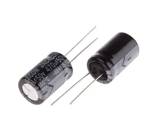 63-4998-48 RS PRO 470μF 50V dc Aluminium Electrolytic Capacitor, Through Hole 13 (Dia.) x 21mm +105°C 13mm 5mm 21mm 711-1479