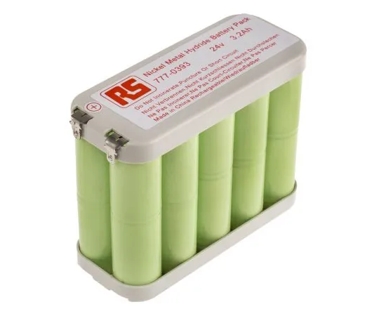 63-5091-88 RS PRO 24V NiMH Rechargeable Battery Pack, 3.2Ah 777-0393