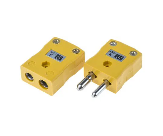 63-5163-42 RS PRO ANSI Standard In-Line Plug & Socket Connectors for *** with Type K Thermocouple Type K, Standard 891-9025