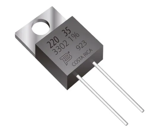63-5110-85 Bourns 20Ω 35W Thick Film Resistor ±1% ±100ppm/°C PWR220T-35-20R0F