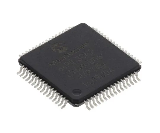 63-5065-14 Microchip, 16bit DSP 70MHz 280 kB Flash 64-Pin TQFP dsPIC33EP256MU806-I/PT