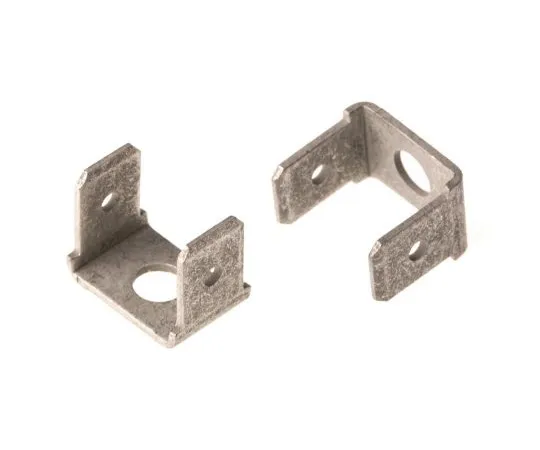 63-5014-05 TE Connectivity FASTON .250 Series , 90° Mount Angle Stud Mount Tab Terminal, 6.35 x 0.81mm Tin Plated 141878-2