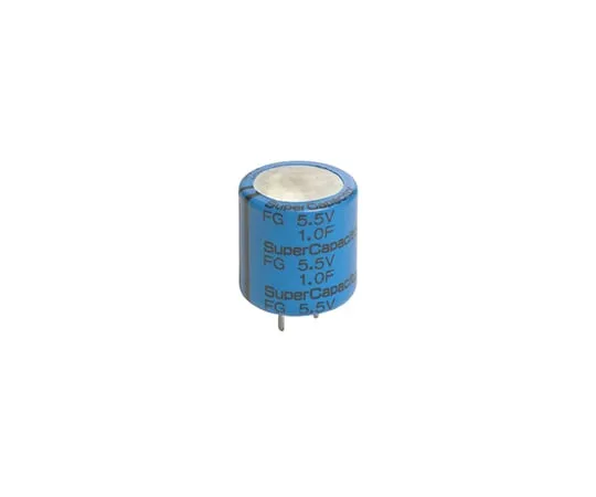 63-5104-34 KEMET 1F Supercapacitor EDLC -20 → +80% Tolerance Supercap FG Series 5.5V dc Through Hole FG0H105ZF