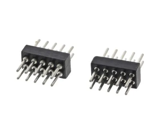 63-4982-97 Preci-Dip 1.27mm 10-Way PCB Header Pin, 2-Row Male, Through Hole, 852-80-010-10-001101 852-80-010-10-001101
