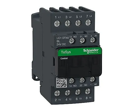 63-5049-25 Schneider Electric 4 Pole Contactor, 40 A, 24 V dc Coil, TeSys D, 4NO LC1DT40BL